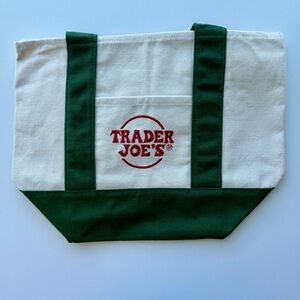 Trader Joe’s Mini Canvas Tote Bag | Green